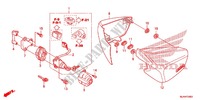 COUVERCLES LATERAUX (VT750C/CA/C2/C2B/C2F/CS/C2S) pour Honda SHADOW VT 750 AERO C-ABS de 2013