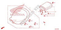 SELLE (VT750C/CA/CS) pour Honda SHADOW VT 750 AERO C-ABS de 2013