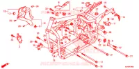 CADRE pour Honda SHADOW VT 750 AERO C-ABS de 2014