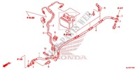 DURITE DE FREIN ARRIERE pour Honda SHADOW VT 750 AERO C-ABS RED de 2015