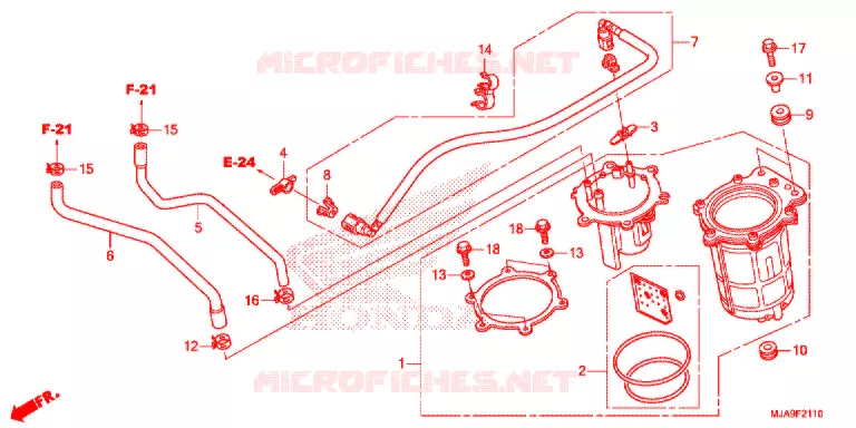 POMPE A ESSENCE Honda MOTO 750 SHADOW 2016  VT750CSG