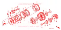 EMBRAYAGE pour Honda SHADOW VT 750 CLASSIC EDITION de 1999