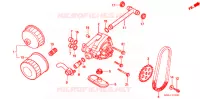 POMPE A HUILE pour Honda SHADOW VT 750 CLASSIC EDITION de 1999