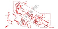 ETRIER DE FREIN AVANT pour Honda SHADOW VT 750 CLASSIC EDITION de 2000