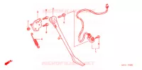 BEQUILLE pour Honda SHADOW VT 750 SPIRIT D de 2003