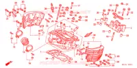 CULASSE (ARRIERE) pour Honda SHADOW VT 750 SPIRIT D de 2003