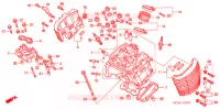 CULASSE (AVANT) pour Honda SHADOW VT 750 SPIRIT D de 2003