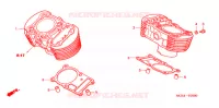 CYLINDRE pour Honda SHADOW VT 750 SPIRIT D de 2003
