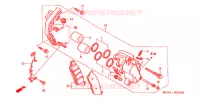 ETRIER DE FREIN AVANT pour Honda SHADOW VT 750 SPIRIT D de 2003