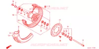 ROUE AVANT pour Honda SHADOW VT 750 SPIRIT D de 2003