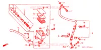MAITRE CYLINDRE DE FREIN AVANT pour Honda SHADOW VT 750 SPIRIT D de 2005