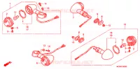 CLIGNOTANT pour Honda SHADOW VT 750 SPIRIT D de 2005