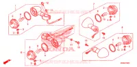 CLIGNOTANT pour Honda SHADOW VT 750 RS de 2010