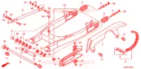 BRAS OSCILLANT pour Honda VT 750 S de 2010
