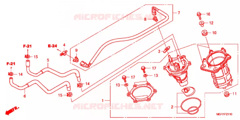 POMPE A ESSENCE Honda MOTO 750 VT 2014  VT750SB
