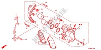 ETRIER DE FREIN AVANT pour Honda VT 750 S, HEAVY GRAY de 2011