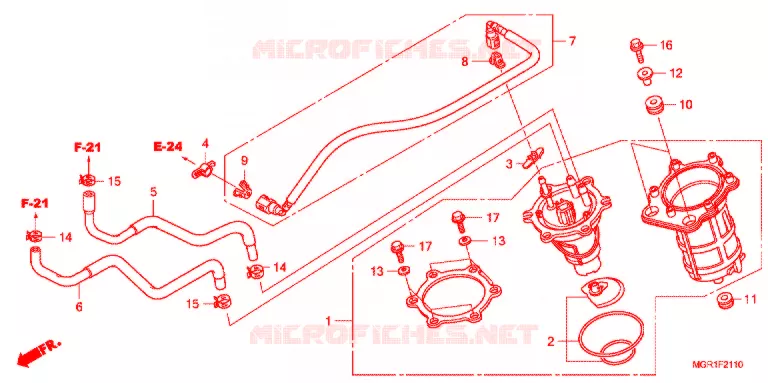 POMPE A ESSENCE Honda MOTO 750 VT 2011  VT750SB