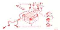BATTERIE pour Honda VFR 1200 DCT de 2017
