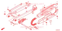 BRAS OSCILLANT pour Honda EX5 110 Electric start, Casted wheels de 2018