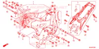 CADRE pour Honda CROSSTOURER 1200 DCT ABS RED de 2017