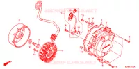 ALTERNATEUR pour Honda VFR 800 de 2017