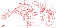 CARTER   POMPE   FILTRE A HUILE pour Honda VFR 800 de 2017