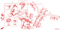 GUIDON   TE DE FOURCHE pour Honda CROSSRUNNER 800 de 2018