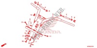 GUIDON   TE DE FOURCHE (VT1300CX/CXA) pour Honda VT 1300 C FURY ABS RED de 2017