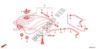 RESERVOIR A CARBURANT (VT1300CX/CXA) pour Honda VT 1300 C FURY ABS RED de 2017
