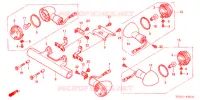 CLIGNOTANT pour Honda SHADOW VT 750 ABS de 2005