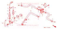 COMMANDE INJECTION D'AIR SOUPAPE pour Honda SHADOW VT 750 ABS de 2005
