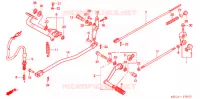 PEDALE pour Honda SHADOW VT 750 ABS de 2005