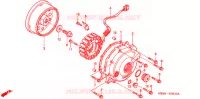ALTERNATEUR pour Honda VTR 1000 SUPER HAWK de 2001