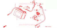 BATTERIE pour Honda VTR 1000 SUPER HAWK de 2001