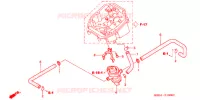 COMMANDE INJECTION D'AIR SOUPAPE pour Honda VTR 1000 SUPER HAWK de 2001