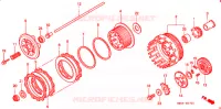 EMBRAYAGE pour Honda VTR 1000 SUPER HAWK de 2002