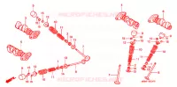 ARBRE A CAMES   SOUPAPE pour Honda VTR 1000 SUPER HAWK de 2002