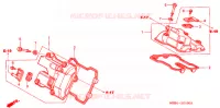 COUVRE CULASSE pour Honda VTR 1000 SUPER HAWK de 2002