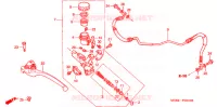 MAITRE CYLINDRE ('98 '04) pour Honda VTR 1000 SUPER HAWK de 2002