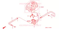 COMMANDE INJECTION D'AIR SOUPAPE pour Honda SUPER HAWK 996 de 2005