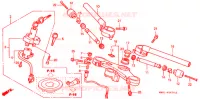 GUIDON   TE DE FOURCHE (VTR1000FV/X) pour Honda VTR 1000 FIRE STORM de 1997