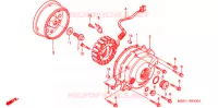 ALTERNATEUR pour Honda VTR 1000 FIRE STORM de 1997