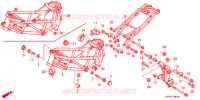 CADRE pour Honda VTR 250 PGMFI de 2009