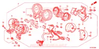 COMPTEUR (VTR250/L) pour Honda VTR 250 PGMFI de 2009