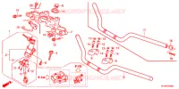 GUIDON   TE DE FOURCHE pour Honda VTR 250 PGMFI de 2009