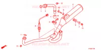 SILENCIEUX D'ECHAPPEMENT pour Honda VTR 250 PGMFI de 2009