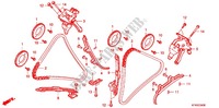 CHAINE DE DISTRIBUTION   TENDEUR pour Honda VTR 250 PGMFI de 2012