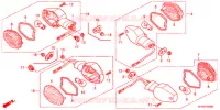 CLIGNOTANT pour Honda VTR 250 de 2013