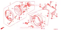 PHARE (VTR250/L) pour Honda VTR 250 de 2013
