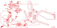 GUIDON   TE DE FOURCHE pour Honda VTR 250 de 2015